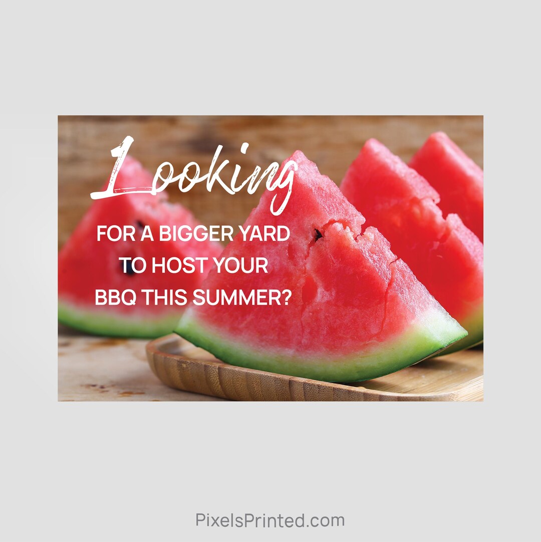 REMAX Summer Real Estate Postcards: Your Neighborhood Agent (4x6) - Etsy