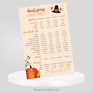 printed Independent real estate Thanksgiving cheat sheet postcard, realtor Thanksgiving postcards,  4&quot;x6&quot; real estate fall postcards