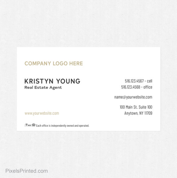 Printed Century 21 Business Card Magnets 2x3.5 FREE UPS Ground
