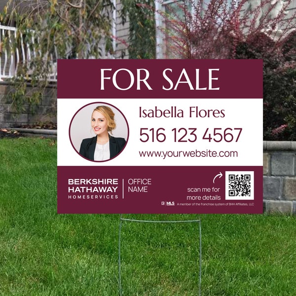 Berkshire Hathaway Open House Sign Etsy