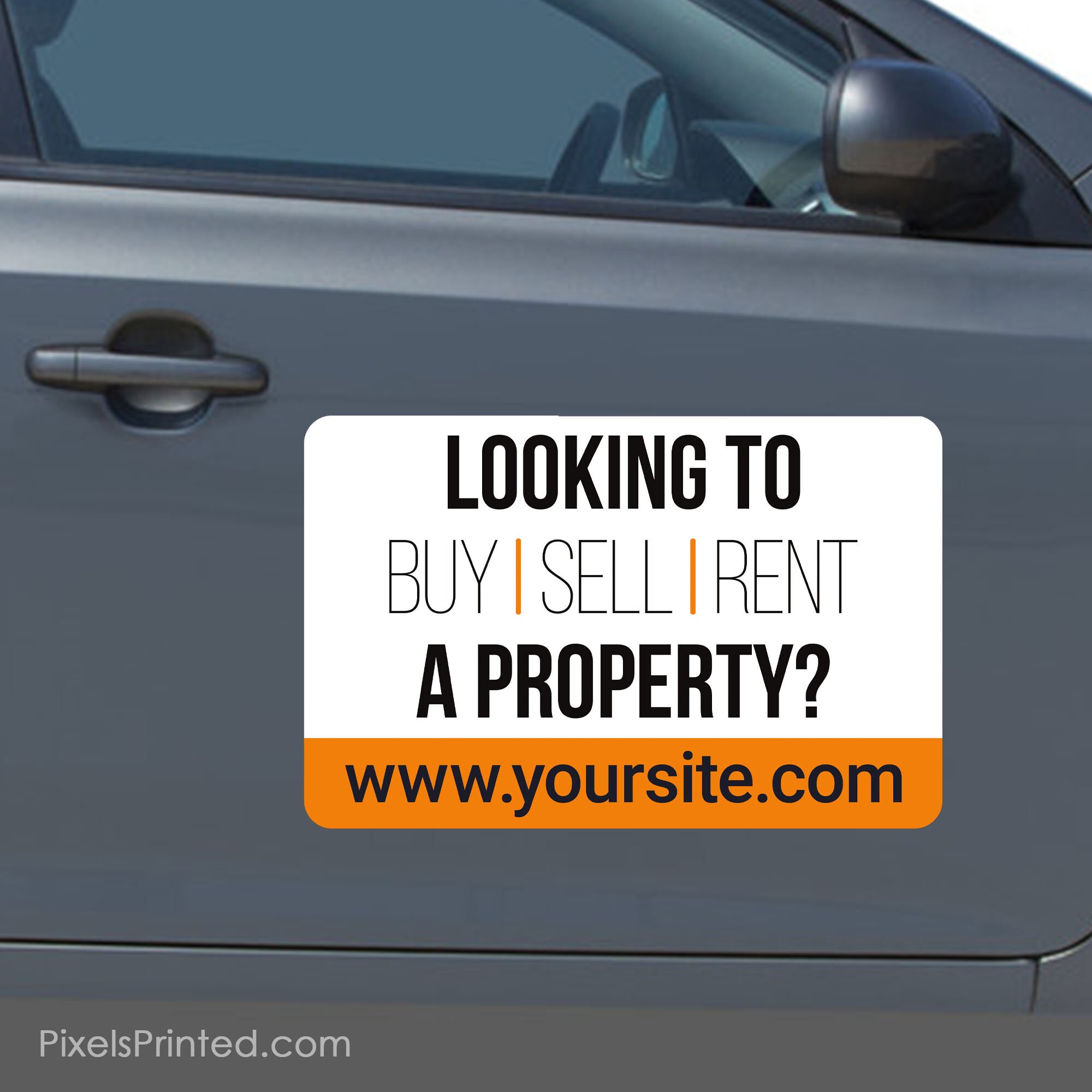 Rent Me Promotion Business Corrugated Car Door Magnets Magnetic Signs-QTY 2 Rent Me Promotion Business Corrugated Car Door Magnets Magnetic Signs-QTY 2