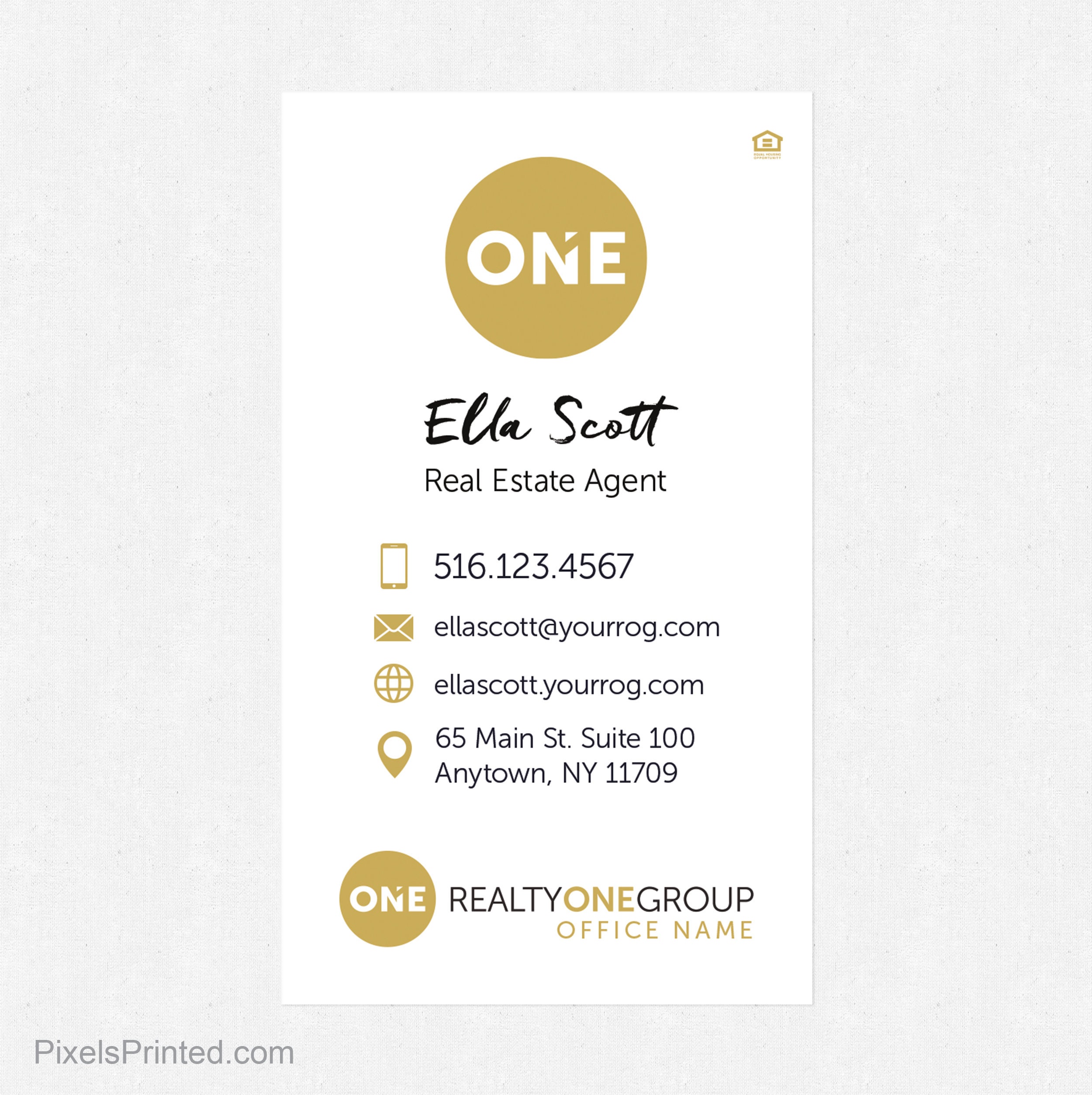 LONG REALTY FRIDGE – BUSINESS CARD MAGNETS 