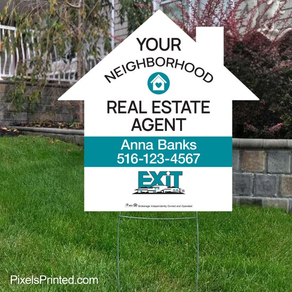 Your Neighborhood Realtor Yard Sign Etsy