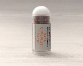 LIMITED EDITION - Dark Chocolate Orange - Mini Lip Balm with Shea and Cocoa Butter