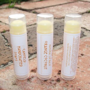 Bestseller Lip Balm Set 1 Clear Round tubes 4 flavors image 5