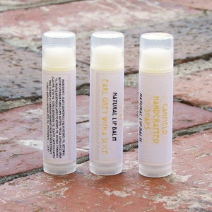 Bestseller Lip Balm Set 1 Clear Round tubes 4 flavors image 3