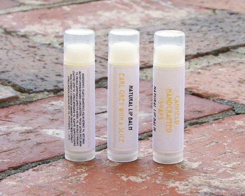 Bestseller Lip Balm Set 1 Clear Round tubes 4 flavors image 3