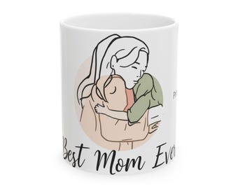 Taza personalizada para el Día de la Madre - taza de café de cerámica