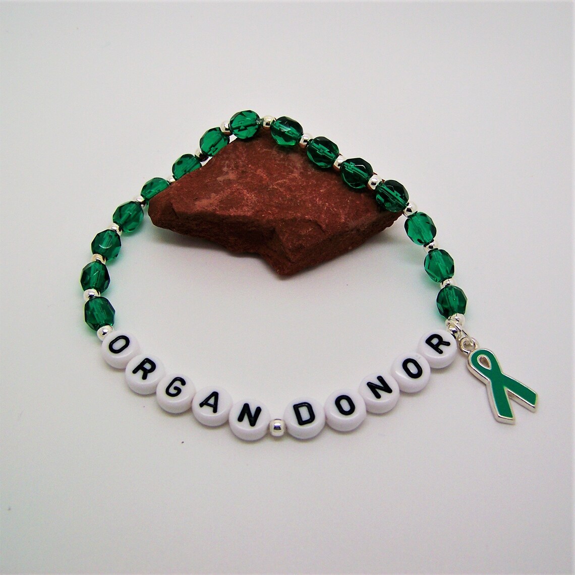 Organ Donor Bracelet Kidney Disease Transplant Awareness Etsy