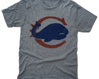 Chicago Whales Baseball tshirt - vintage grey