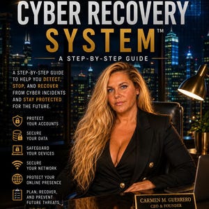 Think You’re Hacked? Cyber Recovery System™ | Email, Wi-Fi, Microsoft 365 & iPhone Security Checklist| Instant PDF Download