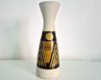 Vintage DÜMLER & BREIDEN ceramic vase – 1960s/70s Mid-Century Modern