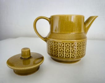 Vintage ceramic teapot – 1950s/60s mid-century retro design
