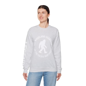 Sasquatch Sweatshirt: Bigfoot Legend, Pacific Northwest Guardian