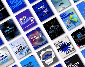 Bold Instagram Templates Canva, Viral Carousel Posts for Content Creators | SMM, Editable Social Media Kit for Coaches & Brands