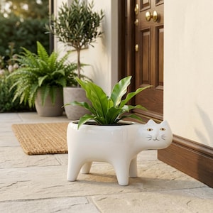 Peut inclure: Une tasse en céramique blanche avec une anse noire et le texte "But First, Coffee" en gras noir. La tasse est posée sur un fond flou, suggérant un cadre chaleureux.