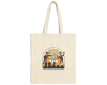 Tariff Backtrack Taco Pun Tote | Political Meme, Protest Typography Cotton Canvas