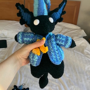 DeadLock Rem Plushie doll Handmade –  Crochet Rem Doll (Deadlock Night Creature)