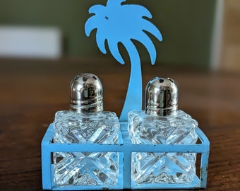 Salt and Pepper Set Retro Condiment Set Summer Holiday Vibe