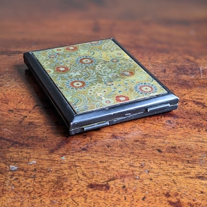 Vintage Compact Black and Gold