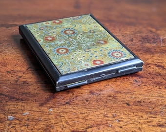 Vintage Compact Black and Gold