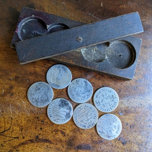 Kum-Bak Games Nyner Tokens Indoor Board Game Tokens Shove a Penny Game