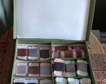 Vintage Darning and Mending Threads Instant Collection