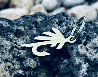 Fly Fishing Keychain Bottle Opener