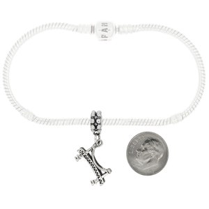 Sterling Silver Suspension Bridge Charm 3d Charm with Options image 4