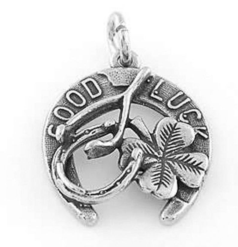 Lgu Sterling Silver One Sided Wishbone Necklace
