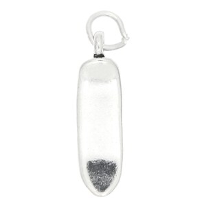 Skateboard Sterling Silver Charm (3D Charm) -with Options