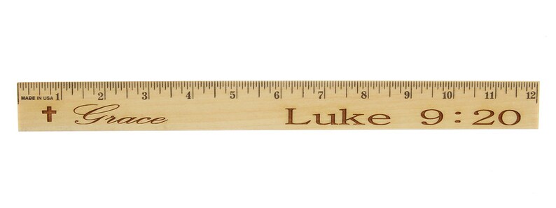 Dailygrace Ruler Personalized Wood Ruler, Teacher Gift, Engraved Monogram - Etsy