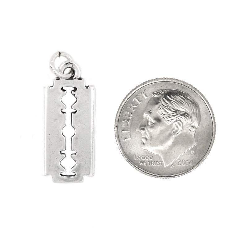 Lgu Sterling Silver Oxidized Retired Talking Dangle Bead Charm