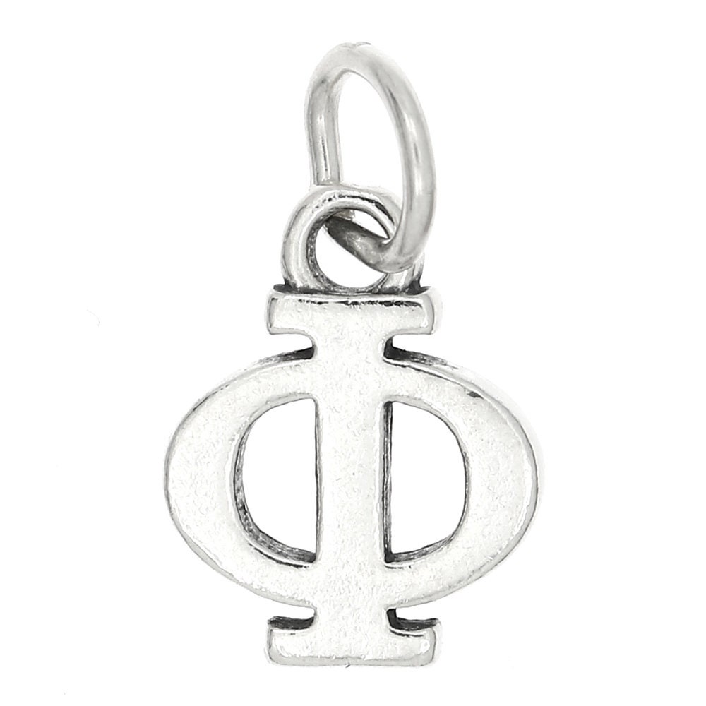 Sorority or Fraternity Greek Letter Croc Charms 