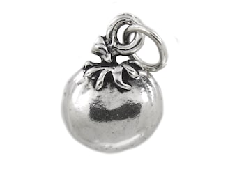 Fruit of the Spirit Tomato Sterling Silver Patience Charm -with Options