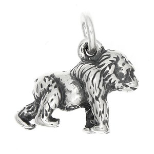Walking Gorilla Sterling Silver 3D Charm Pendant with Options