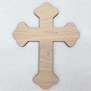 Personalized Cross Custom Wood Cross Baptism Cross First Communion Christening Dedication Baby Shower Gift Personalized Wooden Cross image 9