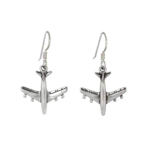 Sterling Silver Aircraft Aerospace Vehicles Dangle Earrings (Many Options to Choose From!)