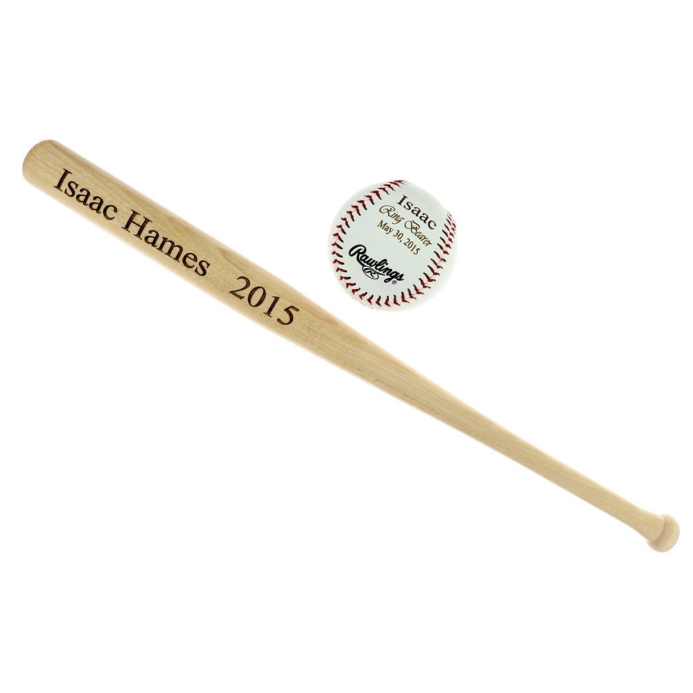 Monogrammed Personalized 18 Baseball Bat - UK