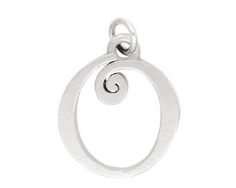 ESPRIT iocony-Charm in Argento Sterling 925 rodiato Letter Fabric O ESCH91137A000