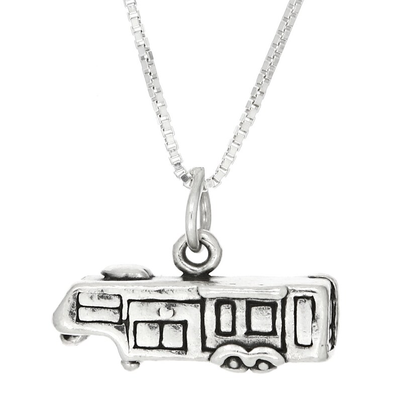 Sterling Silver Hitched RV Vacation Travel Trailer Charm Etsy