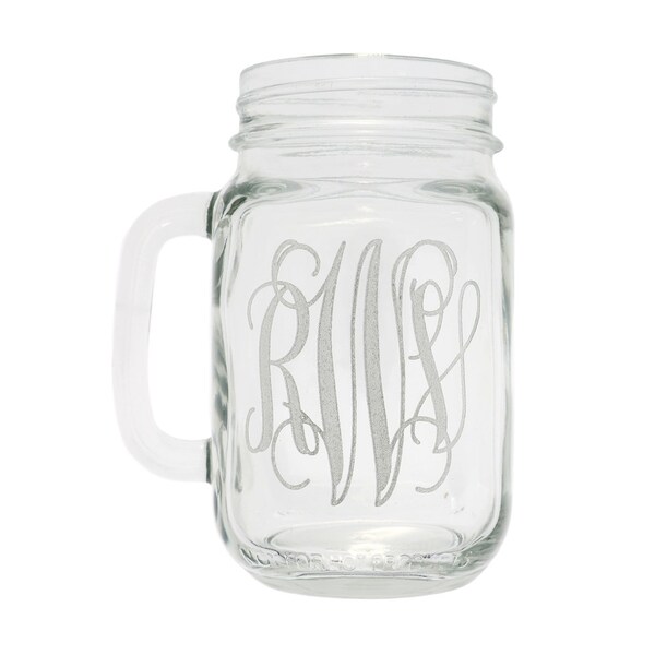 Engraved Mason Jar Etsy