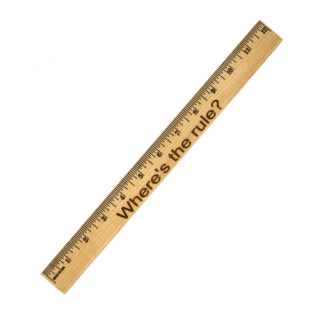 Ruler Party Favor, Teacher, School Gift Monogrammed Personalized Logo ...