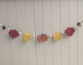 Felt Fall Garland