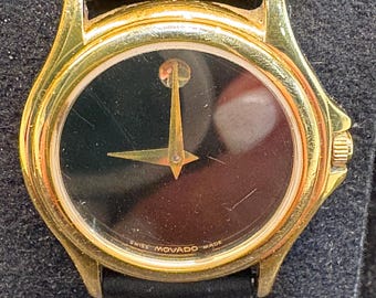 Vintage Women's Movado Museum Classic Watch Model 87-E4-0823 Highly Popular