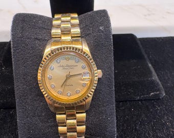 Vintage Jules Jurgensen Quartz President Ladies Wristwatch