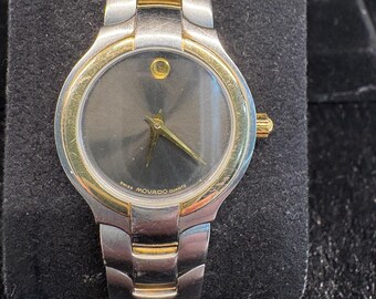 Vintage Ladies Movado Museum Portico Series Wristwatch
