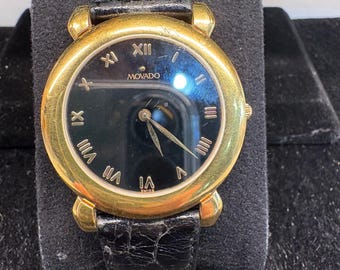 Vintage Movado Museum Classic Watch 1990's Men's
