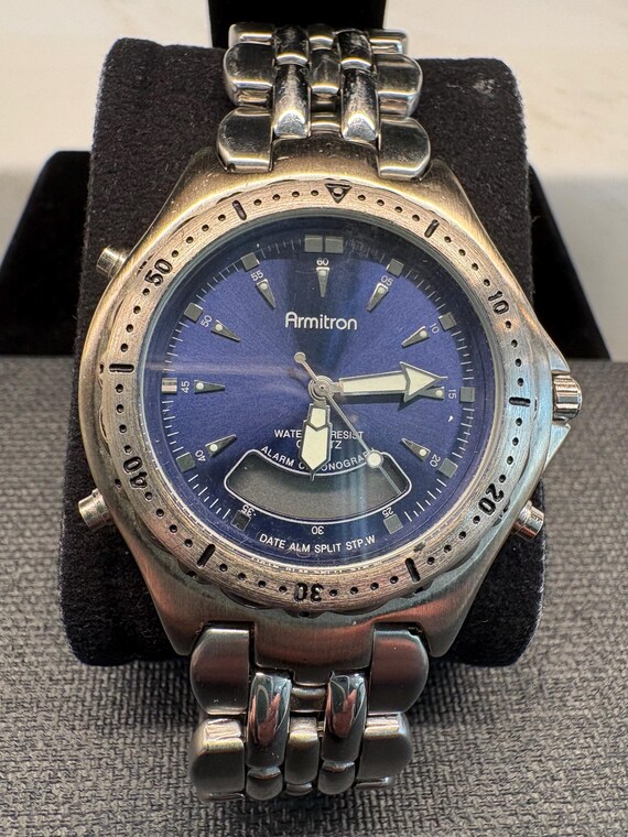 Vintage 1990's Armitron Analog-Digital Chronograph Watch