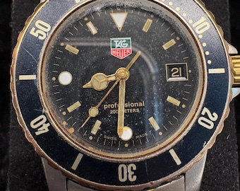 Vintage TAG Heuer 1500 Series Professional Dive Watch